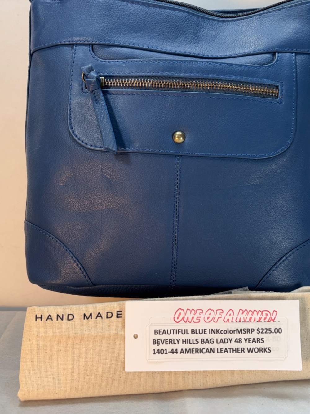 AMERICAN LEATHER WORKS-NWT $225.00                                   NOW $ 99.99